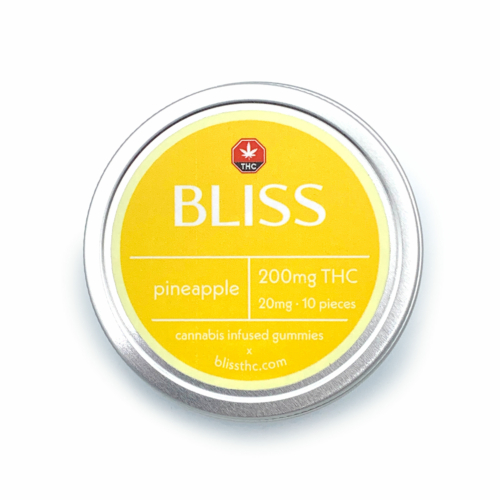 Bliss Pineapple Gummies (200mg)
