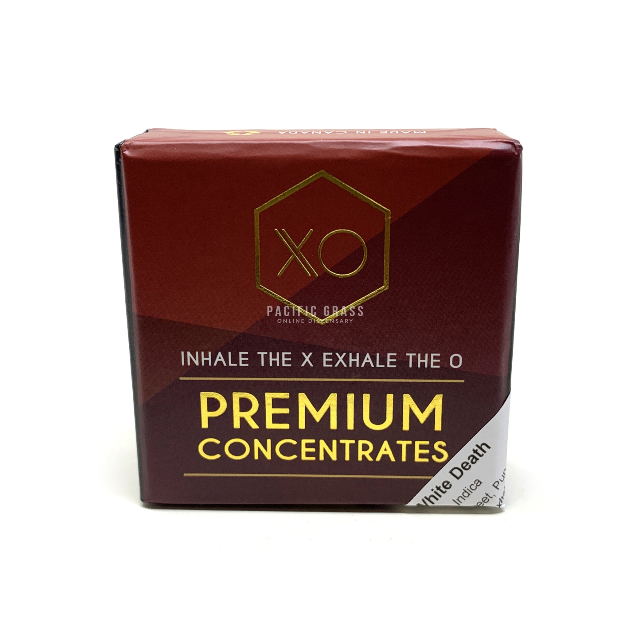 Xo Premium Concentrates – Shatter (2g) – White Death