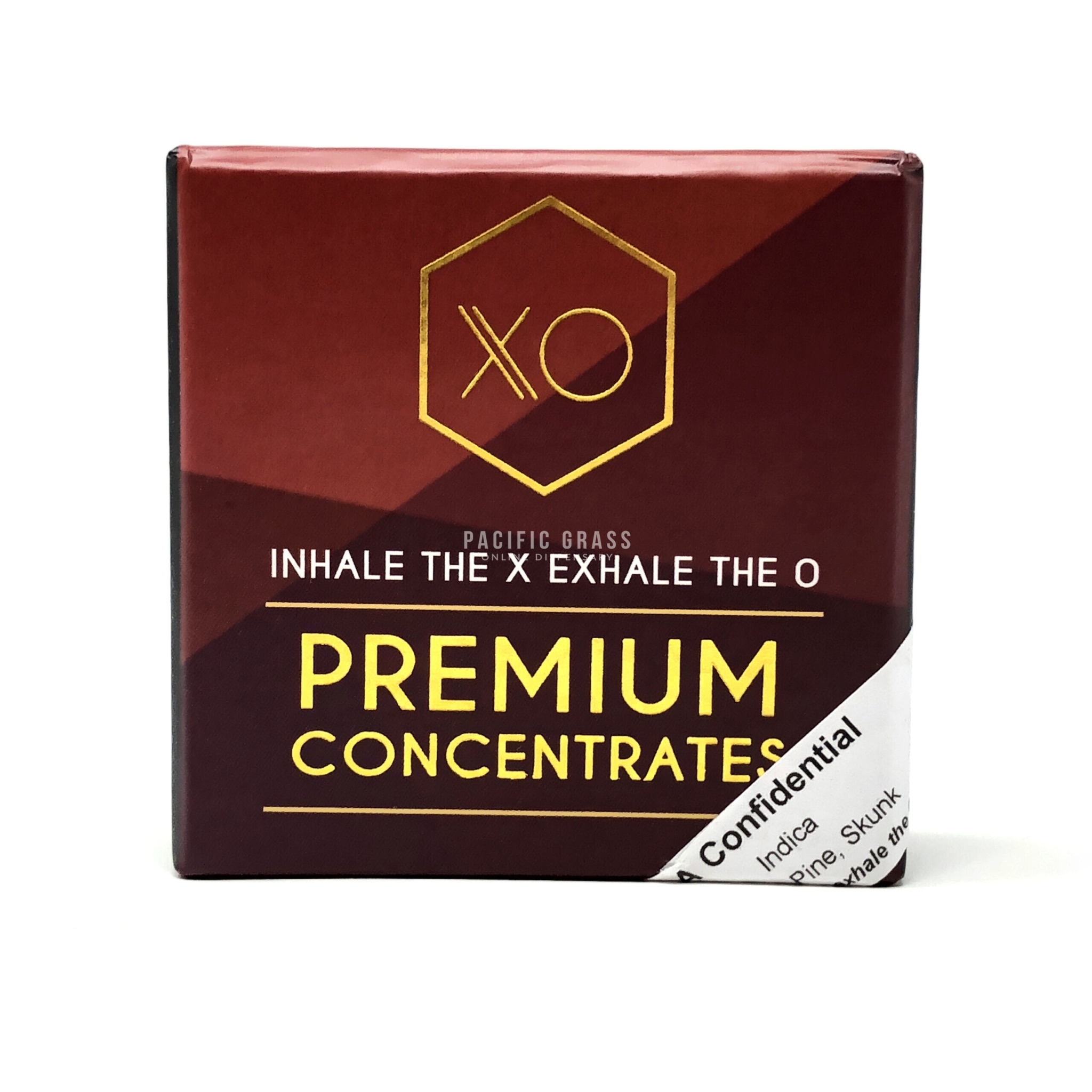 Xo Premium Concentrates – Shatter (2g) – La Confidential