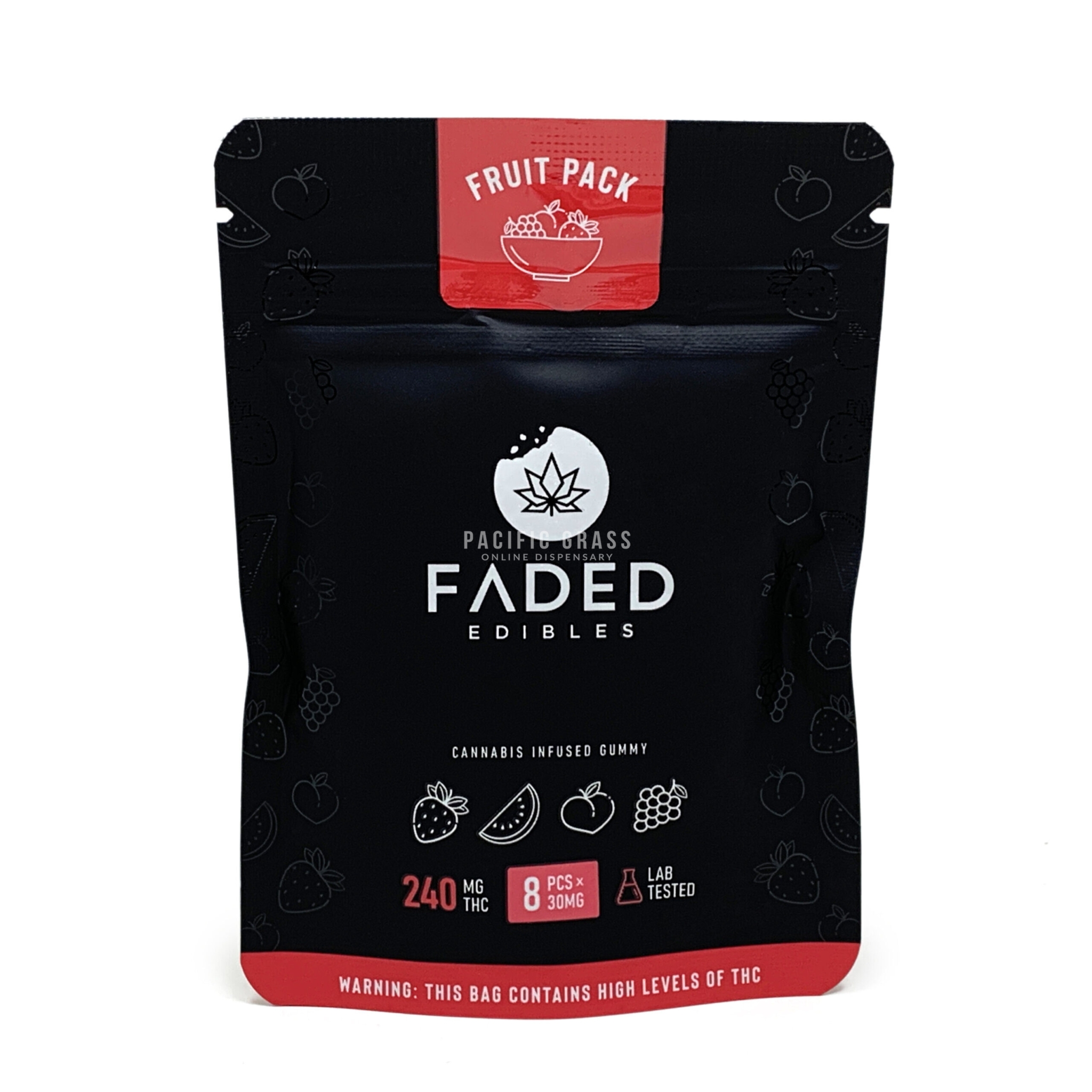 Faded –  Fruit Pack (240 Mg)