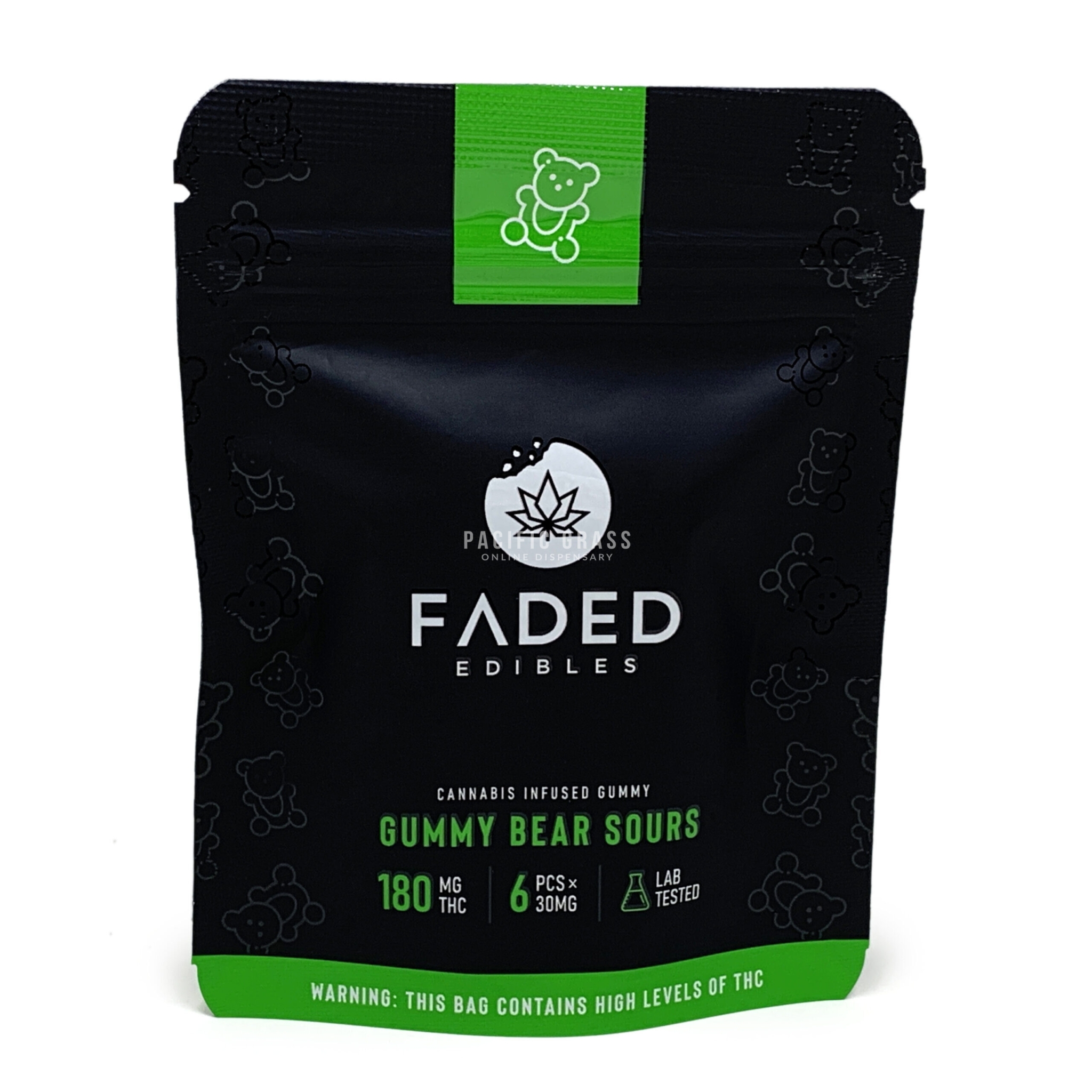 Faded – Gummy Bear Sours (180 Mg)