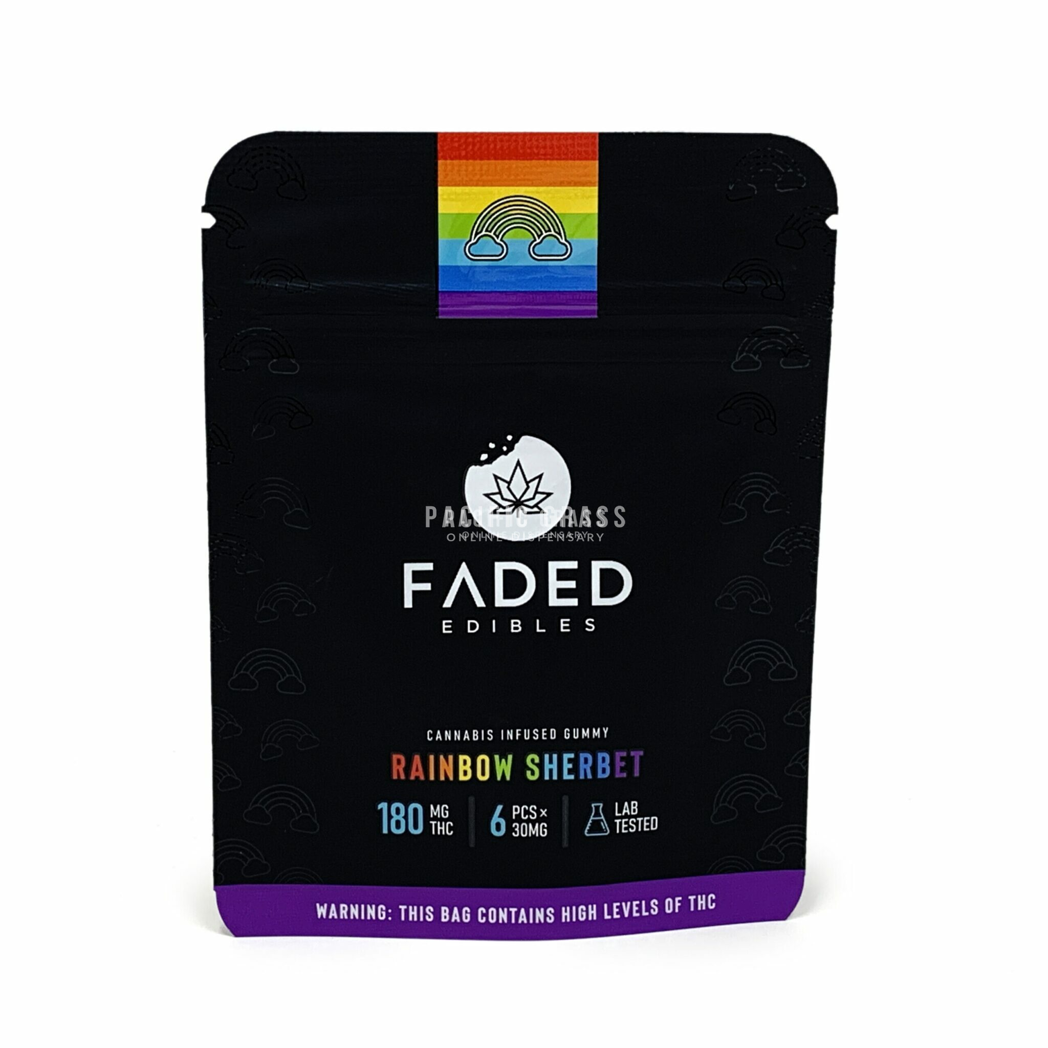 Faded – Rainbow Sherbet (180 Mg)