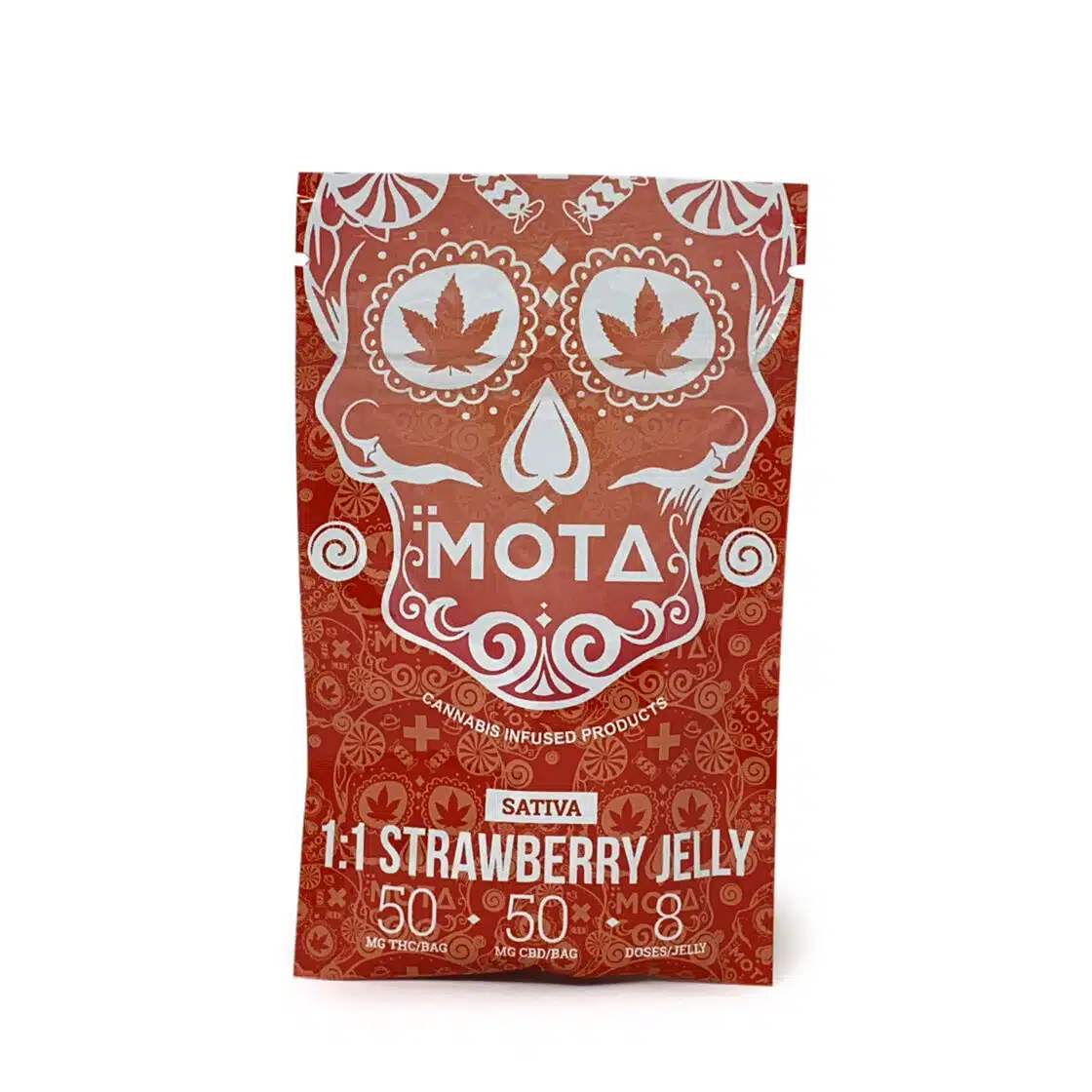 Mota Edible – 1:1 Jelly – Strawberry (sativa)