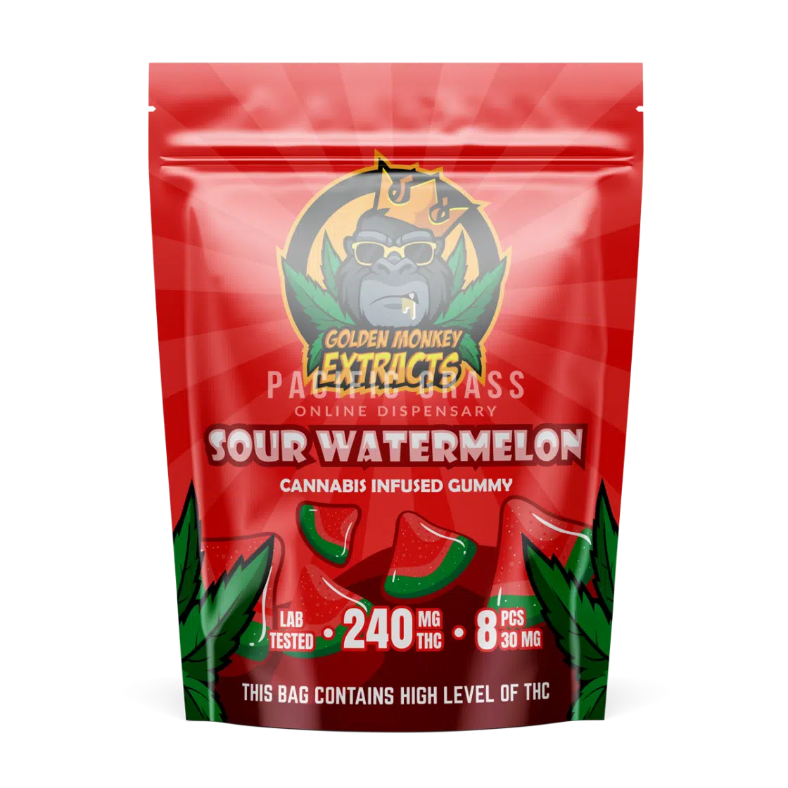 Golden Monkey Extracts – 240mg – Sour Watermelon