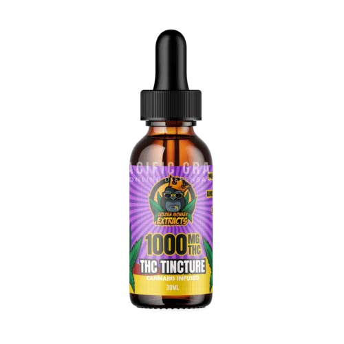 Golden Monkey Extracts – Thc Tincture – 1000mg