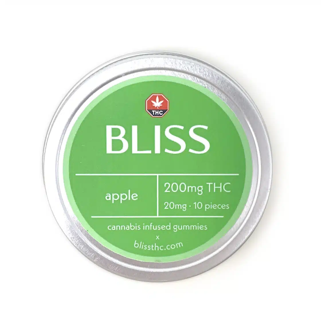 Bliss Green Apple Gummies (200mg)