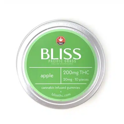 Bliss Green Apple Gummies (200mg)