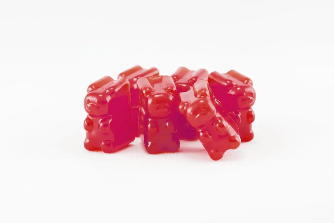 The Green Samurai Gummy Bear Bombs – Cherry