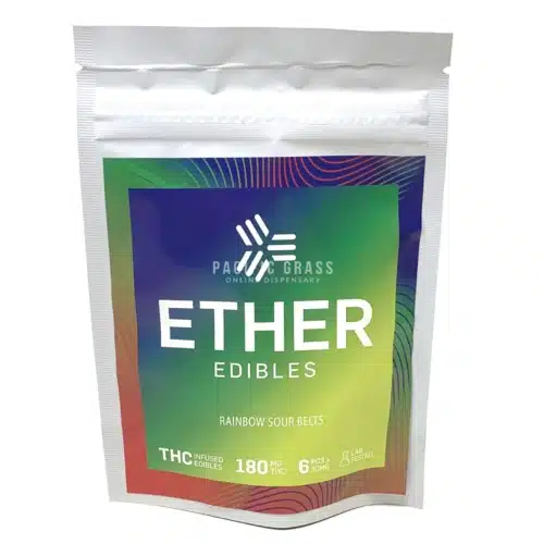 Ether Edibles – Rainbow Sour Belts