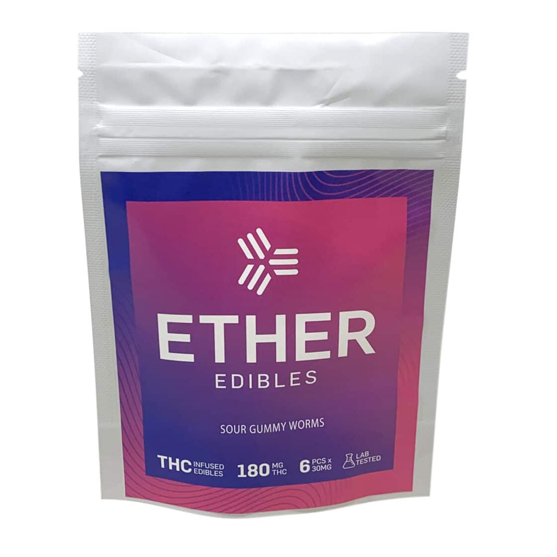 Ether Edibles – Sour Gummy Worms
