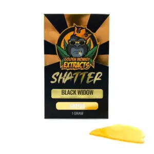 Golden Monkey Extracts – Shatter – Black Widow
