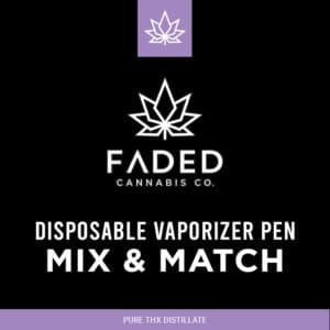 Faded Disposable Pen Mix & Match