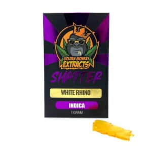 Golden Monkey Extracts – Shatter – White Rhino