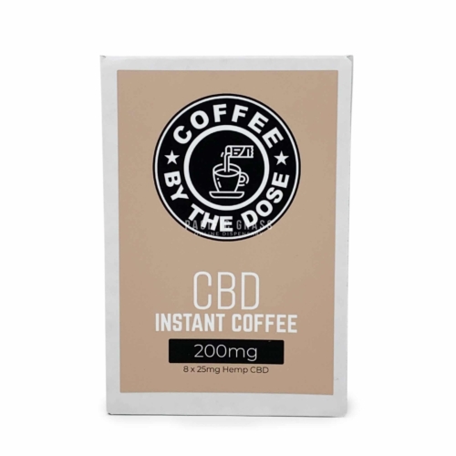 Coffee By The Dose – 200mg Cbd Instant Coffee (8 Pack)