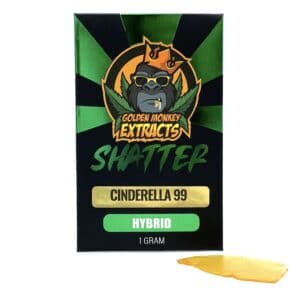 Golden Monkey Extracts – Shatter – Cinderella 99