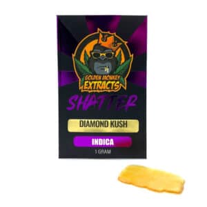 Golden Monkey Extracts – Shatter – Diamond Kush