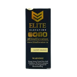 Elite elevation – live resin terp sauce cartridge 1200mg – agent orange