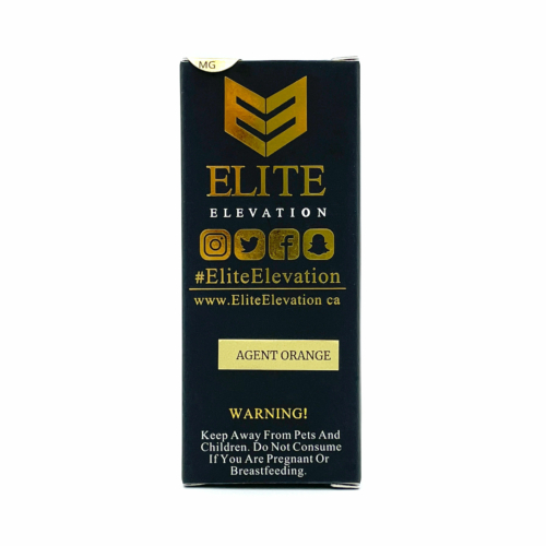 Elite elevation – live resin terp sauce cartridge 1200mg – agent orange