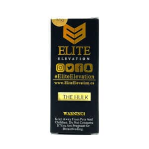 Elite elevation – live resin terp sauce cartridge 1200mg – the hulk