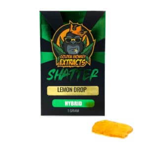 Golden Monkey Extracts – Shatter – Lemon Drop