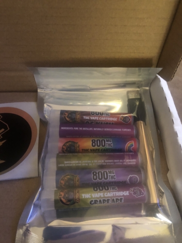 Golden monkey extracts – premium 800mg thc cartridges – mix & match