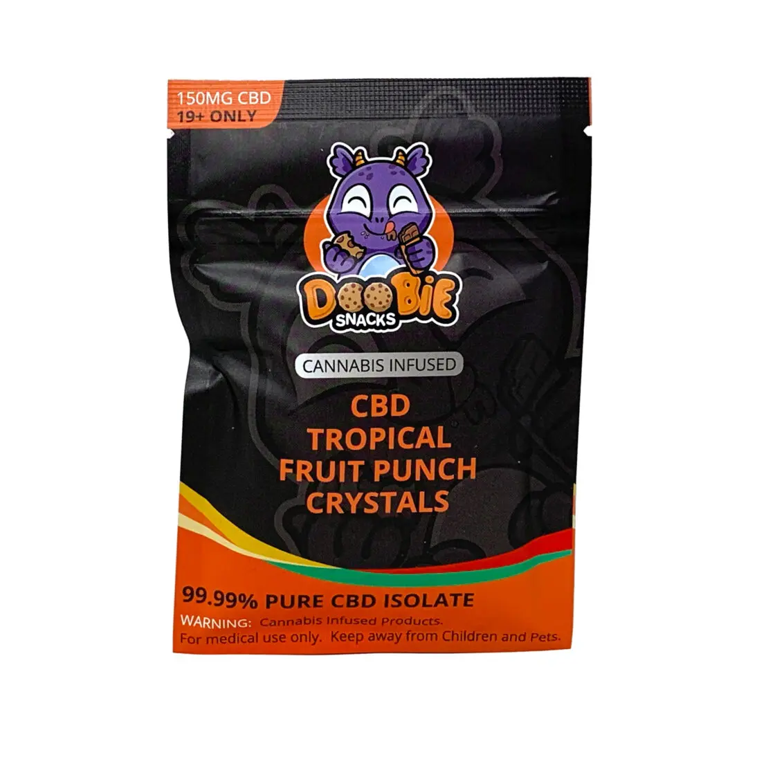 Doobie Snacks – Cbd Tropical Fruit Punch Drink Crystals