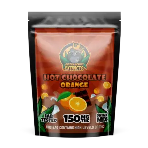 Golden Monkey Extracts – 150mg Hot Chocolate Drink Mix – Peppermint