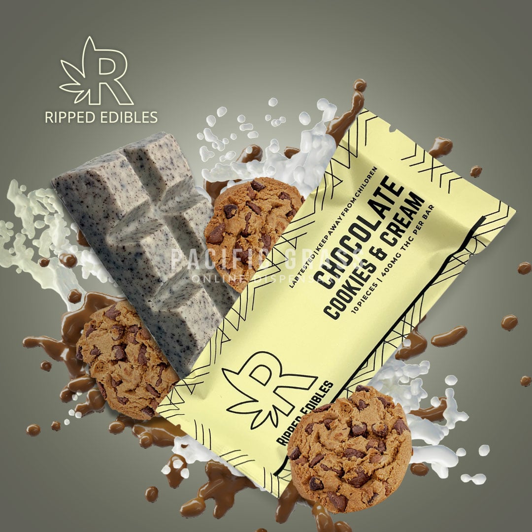 Ripped edibles – chocolate – cookies & cream