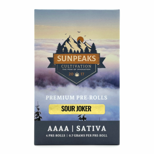 Sun Peaks Cultivation – Sativa Premium Pre-rolls