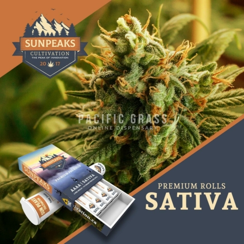 Sun Peaks Cultivation – Sativa Premium Pre-rolls