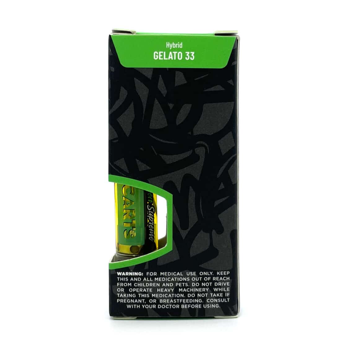 Green Supreme – Vape Cartridges – Gelato 33
