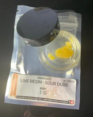 Live resin – sour dubb