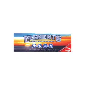 Elements Ultra Thin Rice Rolling Paper Magnetic Closure