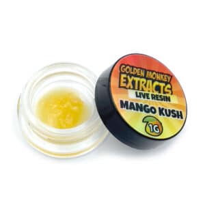 Golden monkey extracts – premium live resin – mango kush