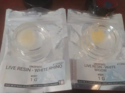 Live resin – white rhino