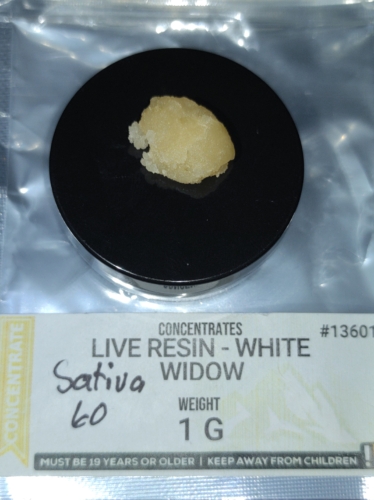 Live resin – white widow