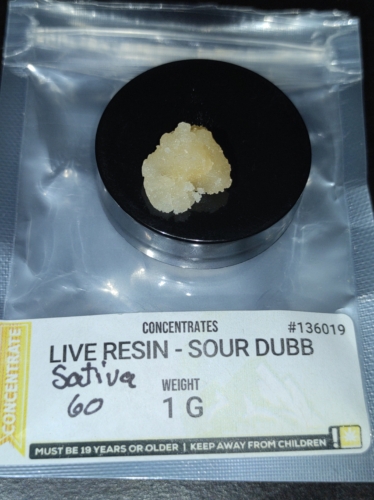Live resin – sour dubb