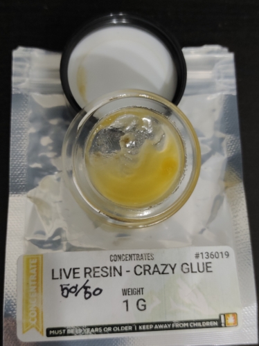 Live resin – crazy glue