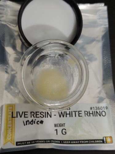 Live resin – white rhino