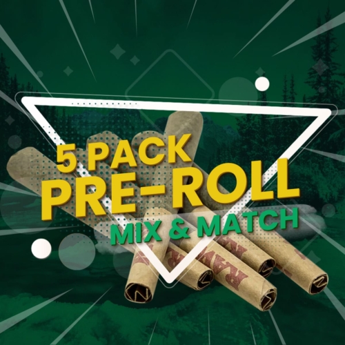 Pre-Rolls Mix & Match (Five Pack)
