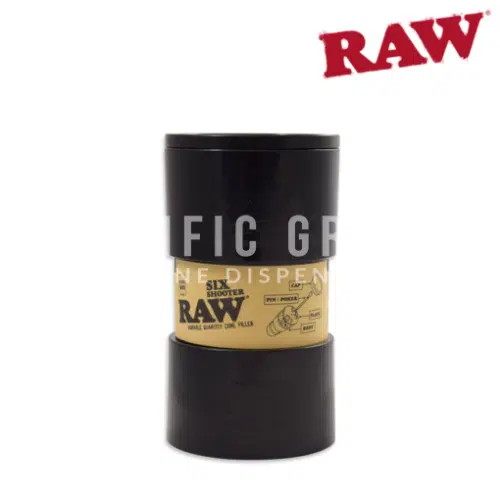 Raw 1 1/4 six shooter variable quantity cone filler
