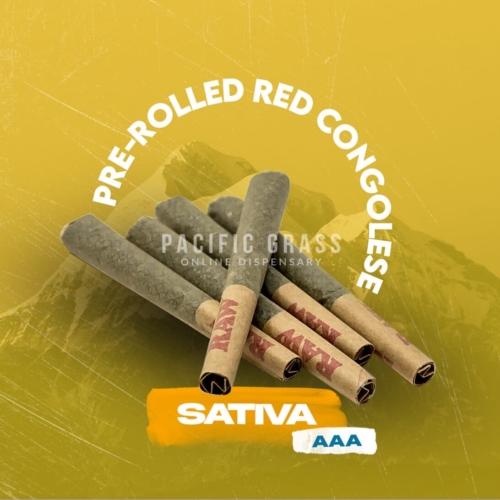 Pre-Rolled Red Congolese