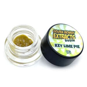 Golden Monkey Extracts Solventless Hash Rosin Key Lime Pie
