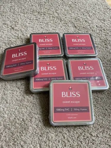 Bliss - Sweet Escape Gummies (1080mg) photo review