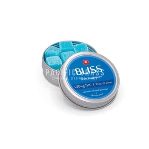 Bliss gummies (250mg) blue raspberry