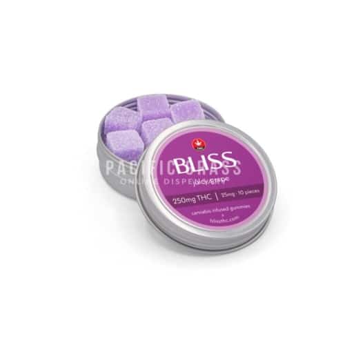 Bliss gummies (250mg) juicy grape