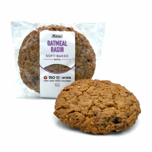 Mary’s Soft Baked Oatmeal Raisin Cookie - Sativa