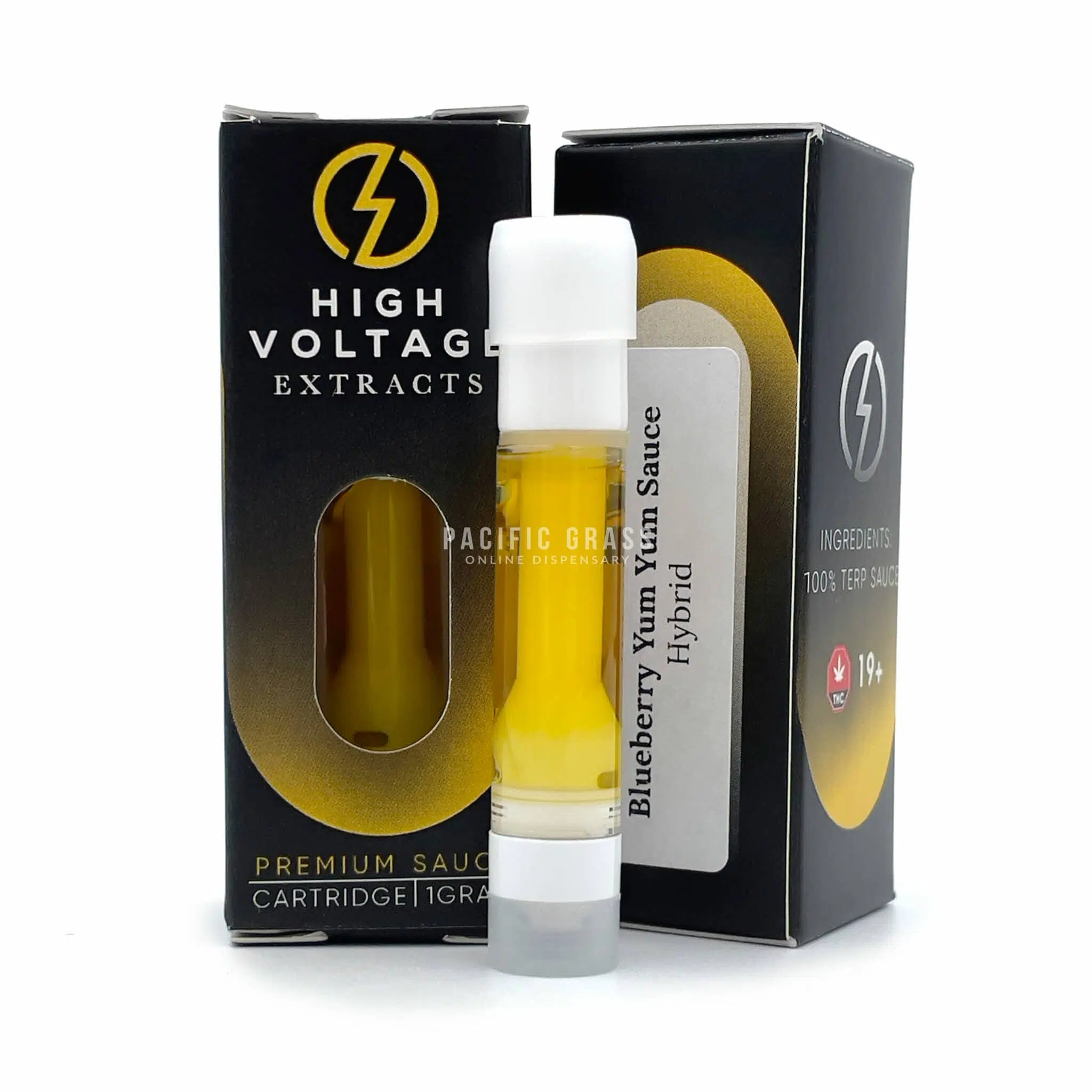 High voltage extracts sauce carts Blueberry Yum Yum