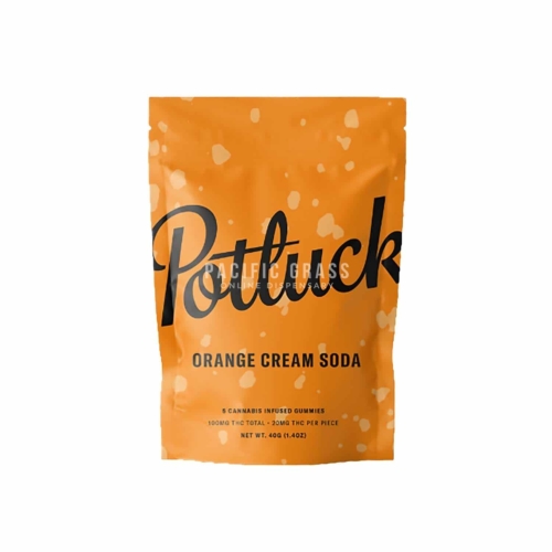 Potluck gummies – orange cream soda