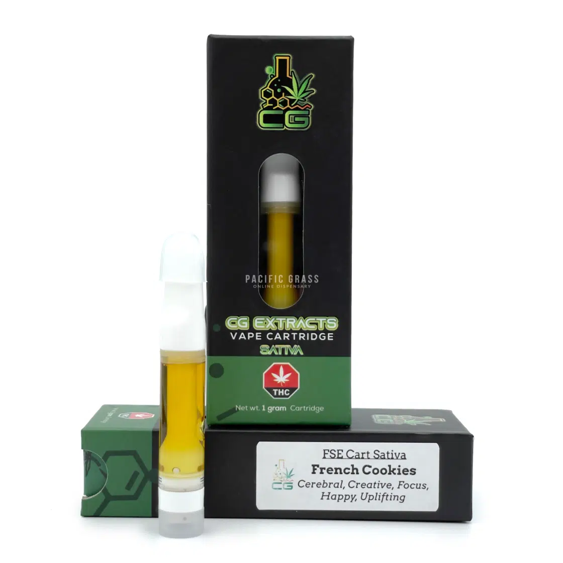 CG Extracts - FSE - Vape Cartridge French Cookies
